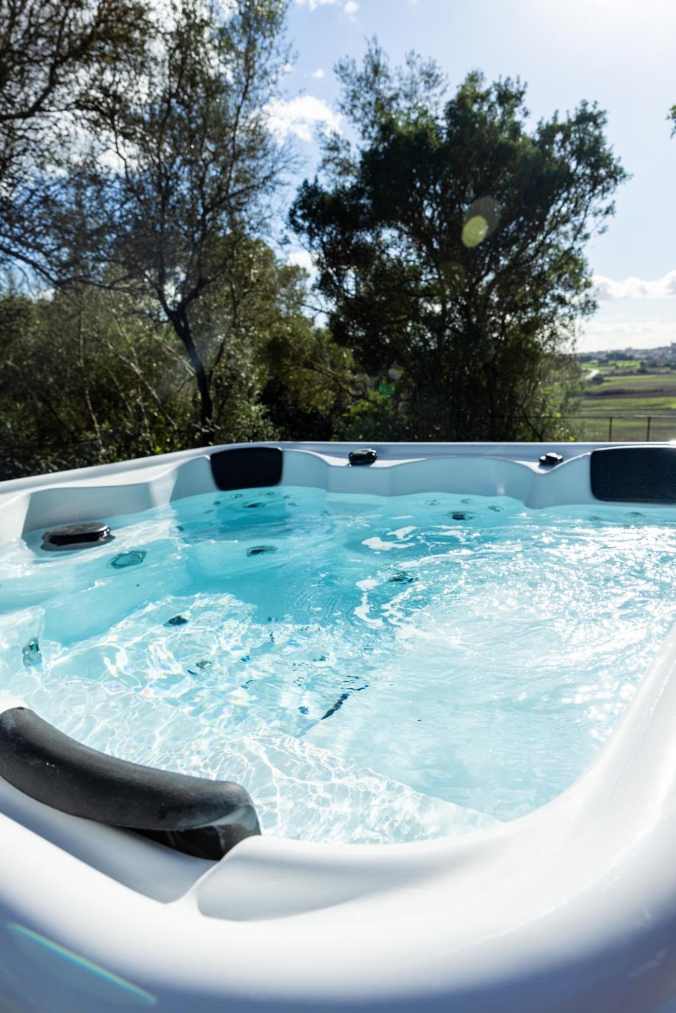 Es Mirador De Vernissa Jacuzzi Sauna Y Piscina Santa Margalida Exteriör bild