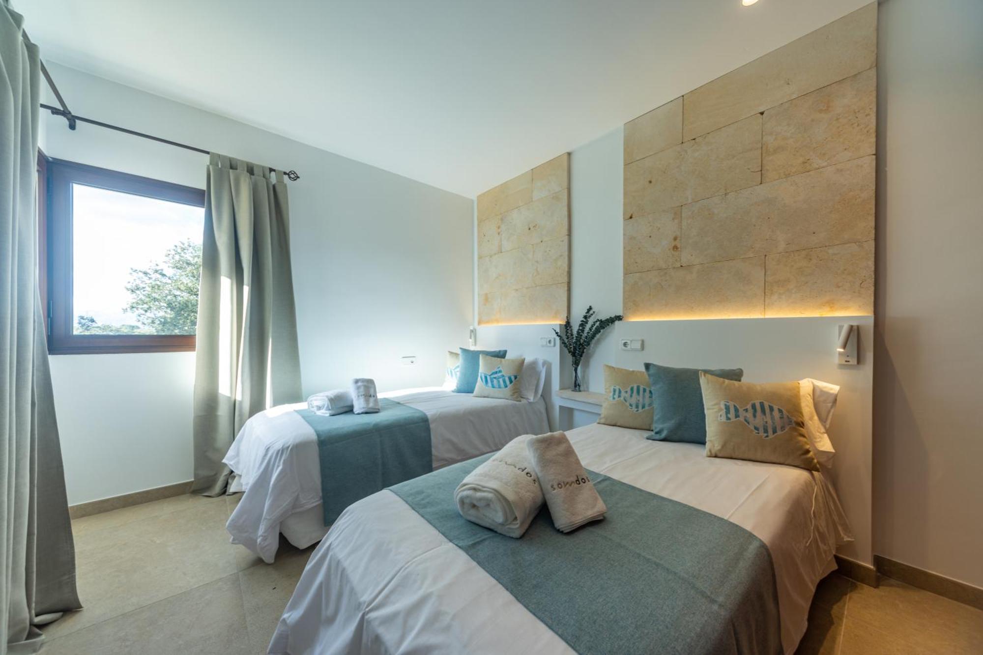 Es Mirador De Vernissa Jacuzzi Sauna Y Piscina Santa Margalida Exteriör bild