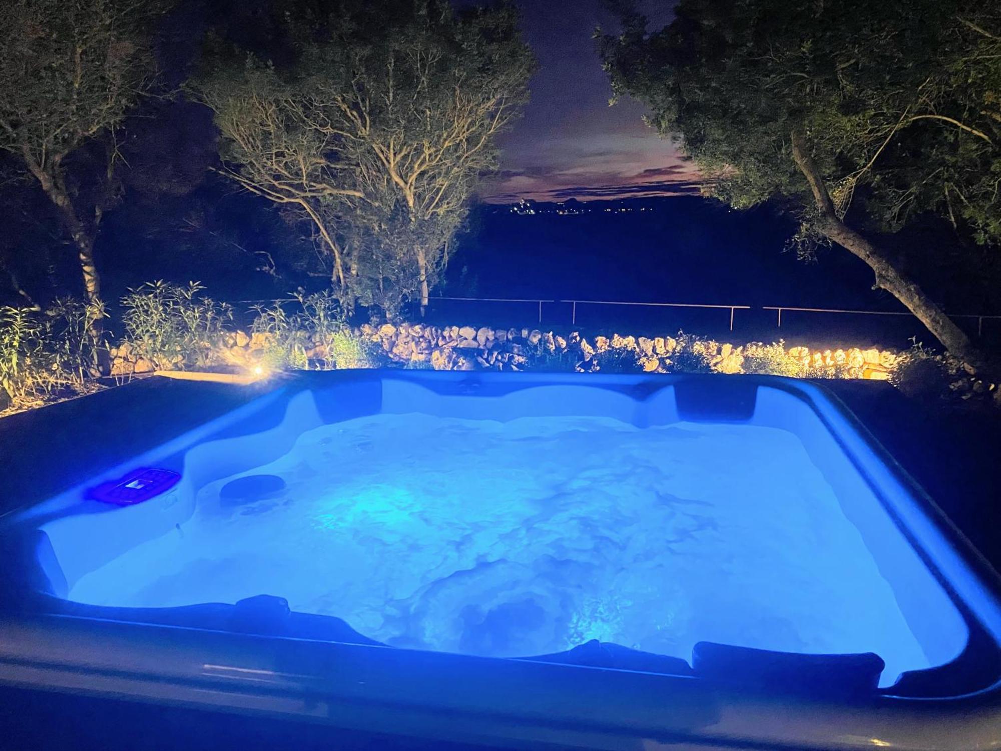 Es Mirador De Vernissa Jacuzzi Sauna Y Piscina Santa Margalida Exteriör bild