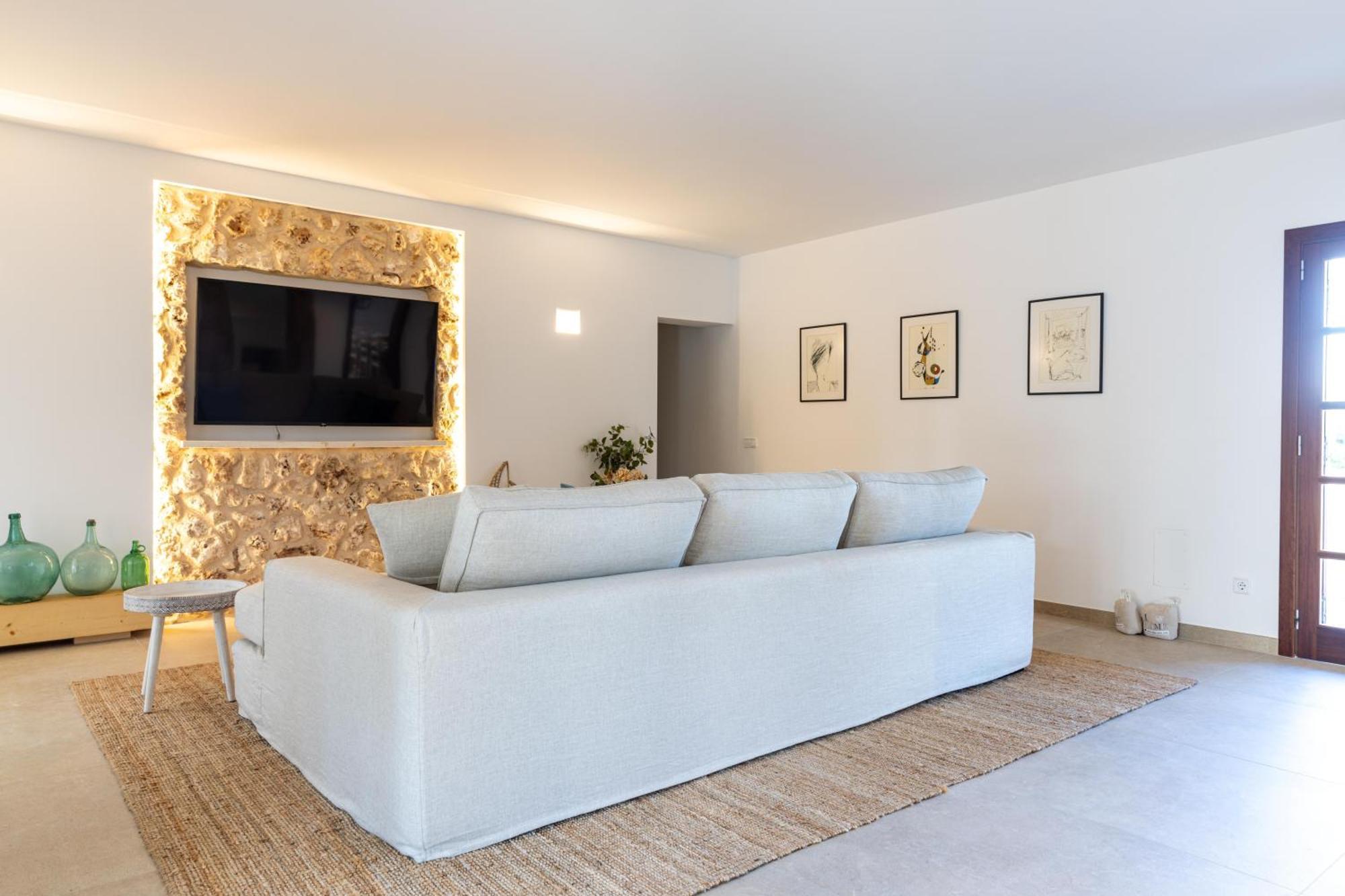 Es Mirador De Vernissa Jacuzzi Sauna Y Piscina Santa Margalida Exteriör bild