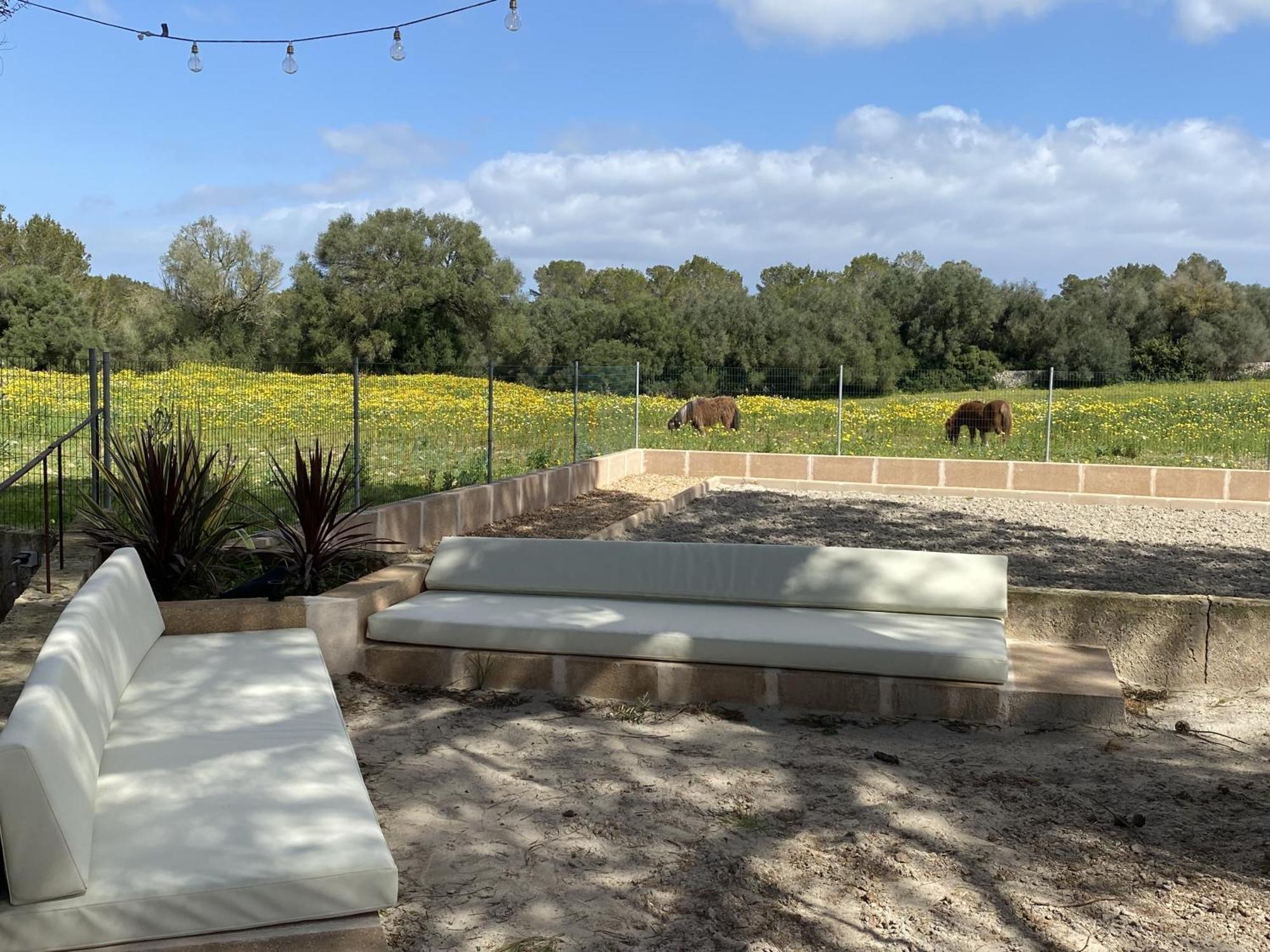 Es Mirador De Vernissa Jacuzzi Sauna Y Piscina Santa Margalida Exteriör bild