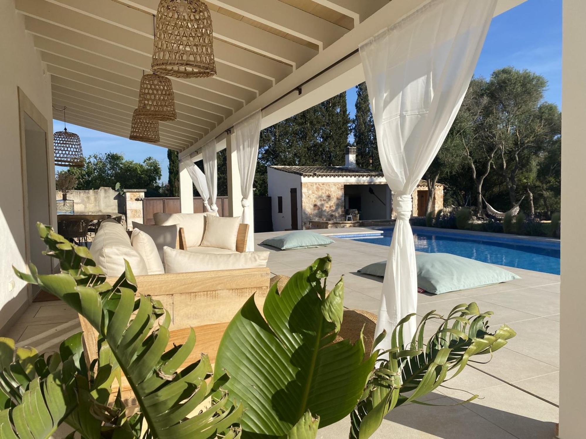 Es Mirador De Vernissa Jacuzzi Sauna Y Piscina Santa Margalida Exteriör bild