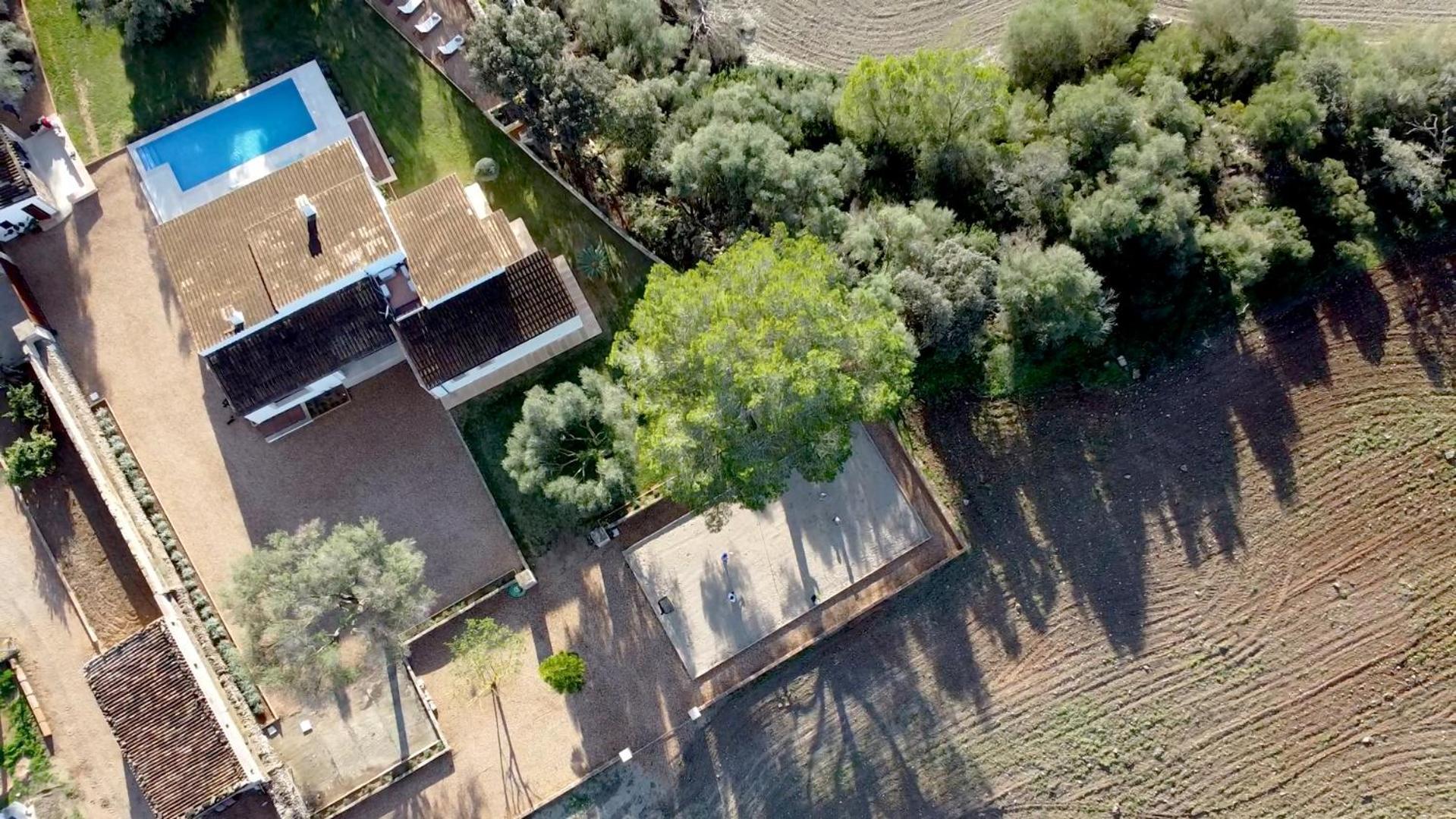 Es Mirador De Vernissa Jacuzzi Sauna Y Piscina Santa Margalida Exteriör bild