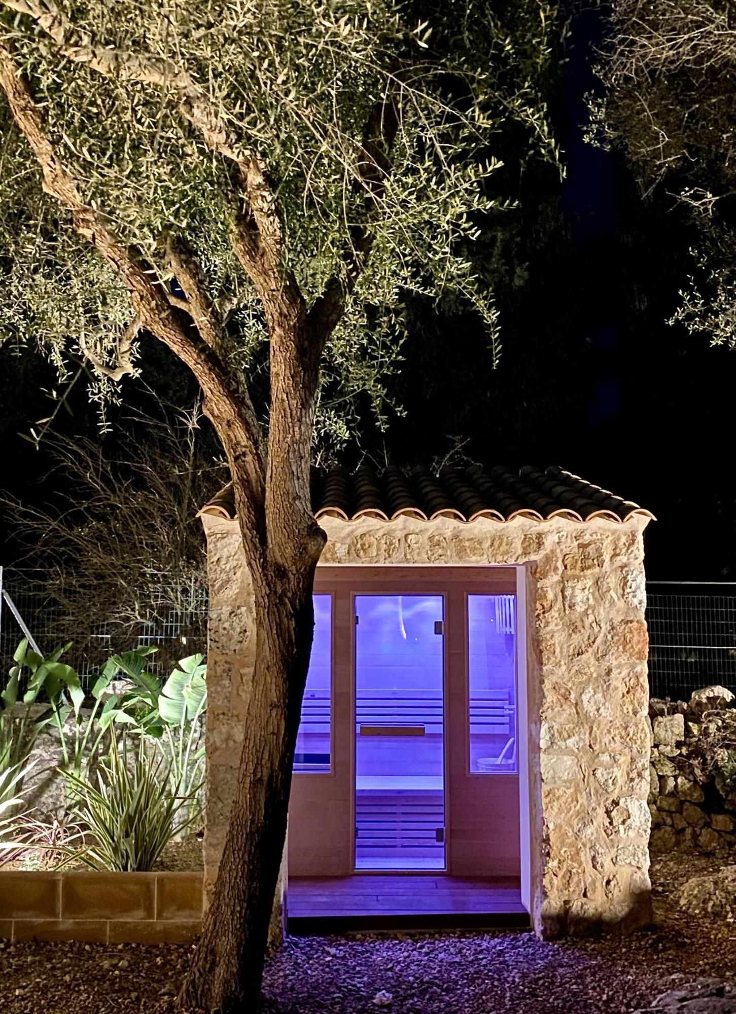 Es Mirador De Vernissa Jacuzzi Sauna Y Piscina Santa Margalida Exteriör bild